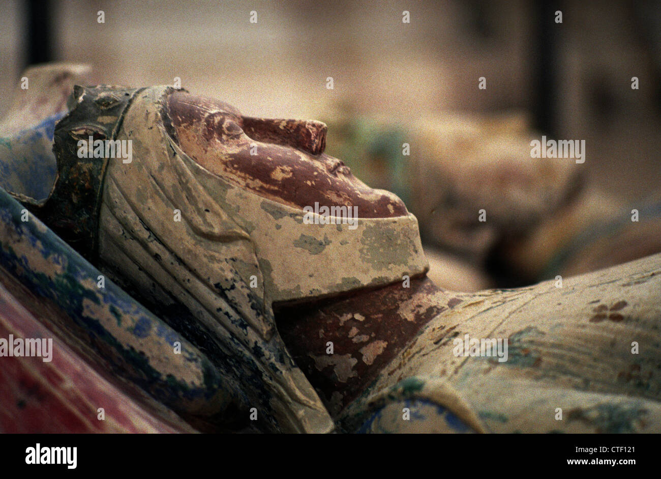Abtei von Fontevraud, Loire, Frankreich. Juli 2012 enthält Gräber 15 Mitglieder der Familie Plantagenet, einschließlich: Eleonore von Aquitanien Stockfoto