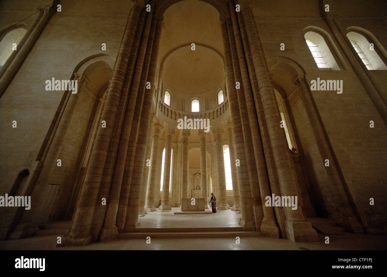 Abtei von Fontevraud, Loire, Frankreich. Juli 2012 enthält Gräber von 15 Mitgliedern der Familie Plantagenet, einschließlich: Heinrich II. von England Stockfoto