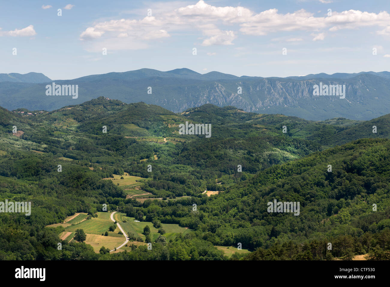 Szene, ländliche Stockfoto