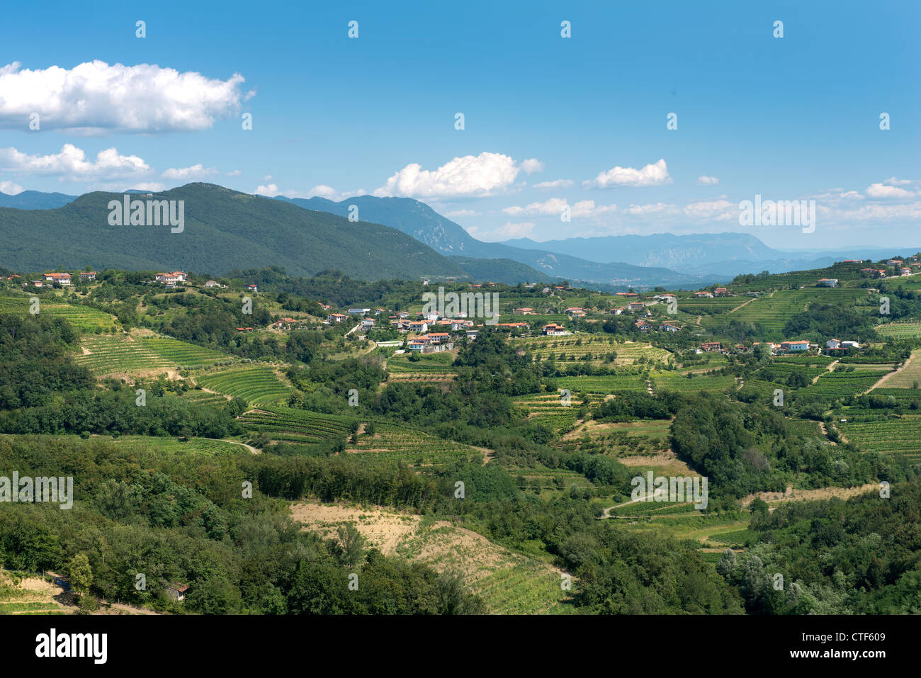 Szene, ländliche Stockfoto