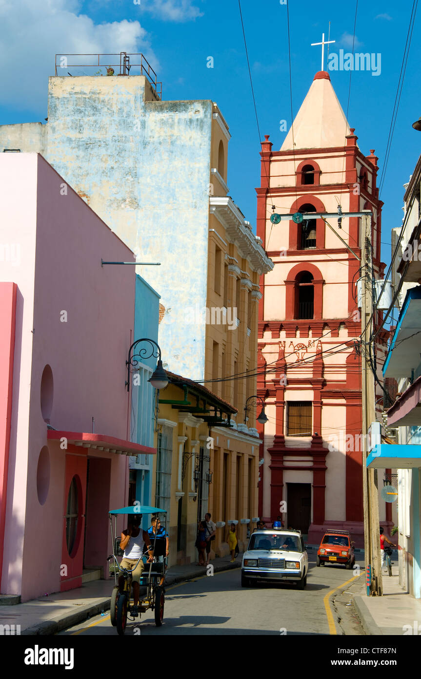 Kirche, Camagüey, Kuba Stockfoto