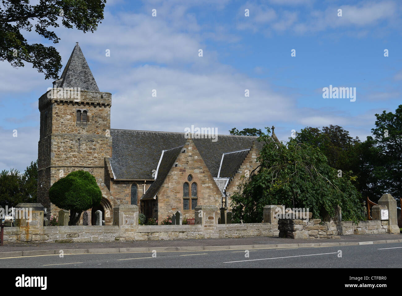 Hinter Kirche, East Lothian, Schottland Stockfoto