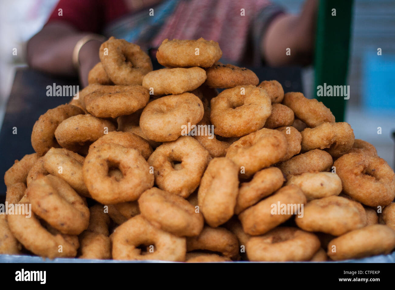 Vada - eine beliebte Süd-indischen Frühstück Stockfoto Vada - eine beliebte Süd-indischen Frühstück Stockfoto