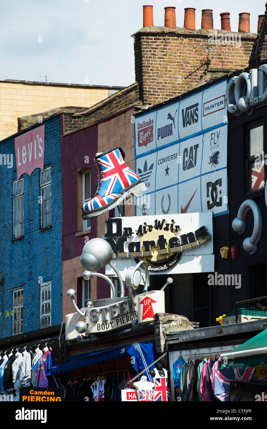 Camden Town High Street. London Stockfoto