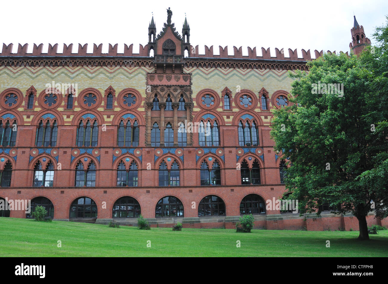 Der Templeton business center, ehemaligen Teppichfabrik und von William