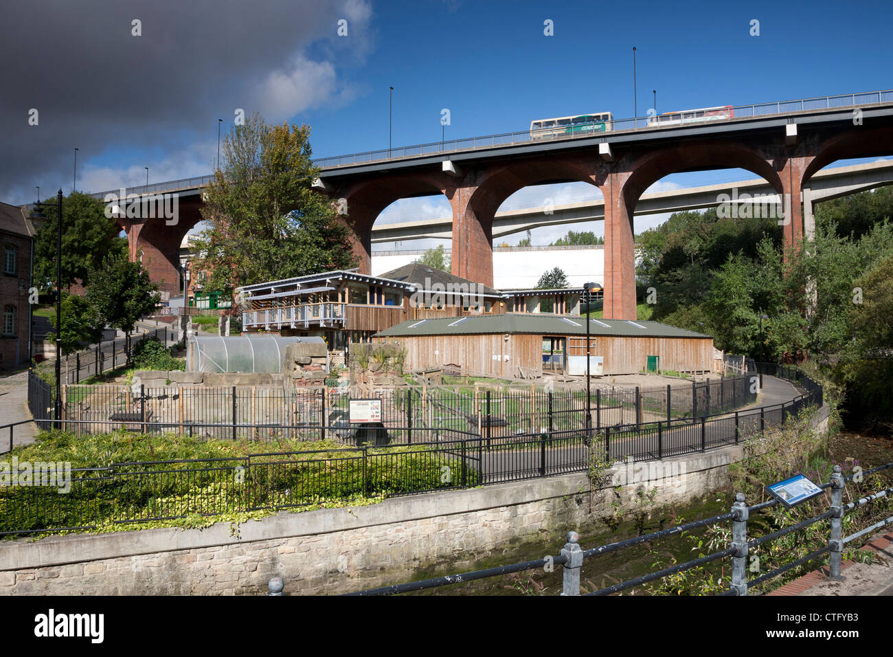 Ouseburn, Newcastle Stockfoto