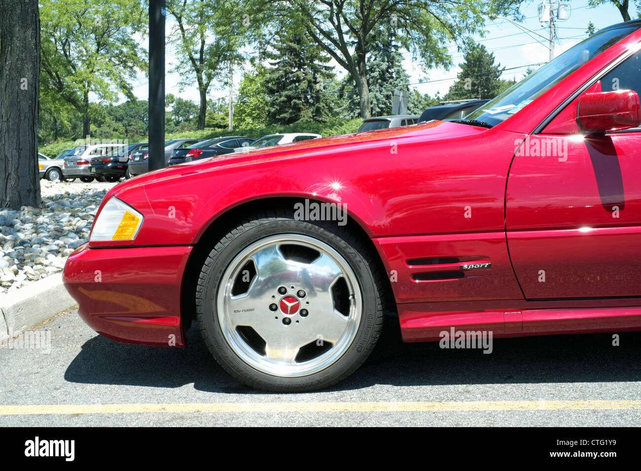 Mercedes-Benz Cabrio. Stockfoto