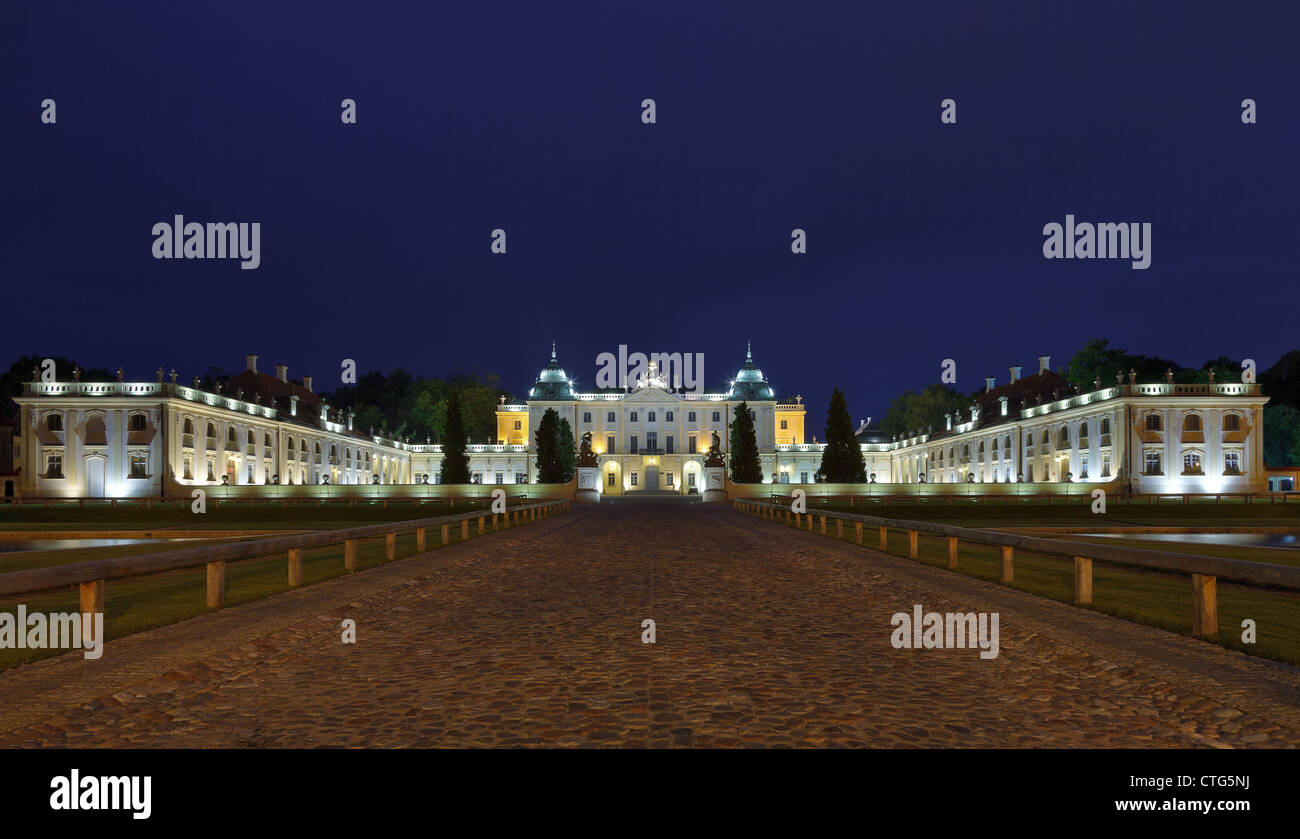 Branicki Palast jetzt der medizinischen Universität. Stockfoto