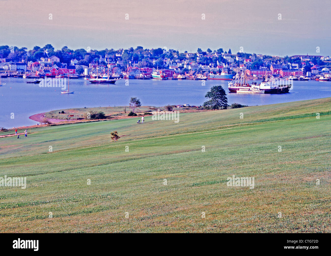 Lunenberg; Fischerdörfer auf in Ostkanada, Nova Scotia; Ostküste; Kanada; Nord-Amerika Stockfoto