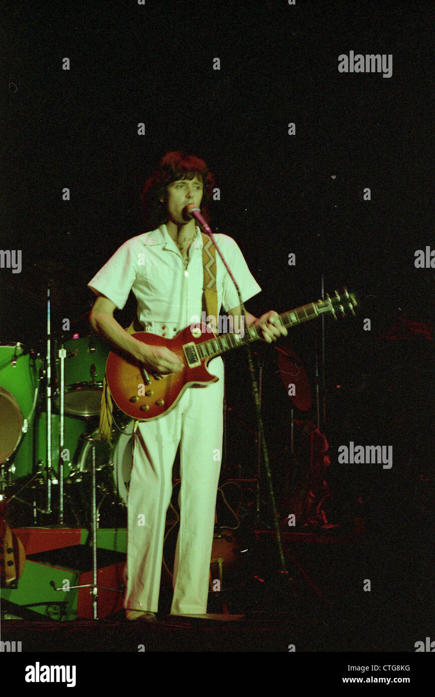 010682 - Chris Squire, der ja im Konzert in den 1970er Jahren Stockfoto
