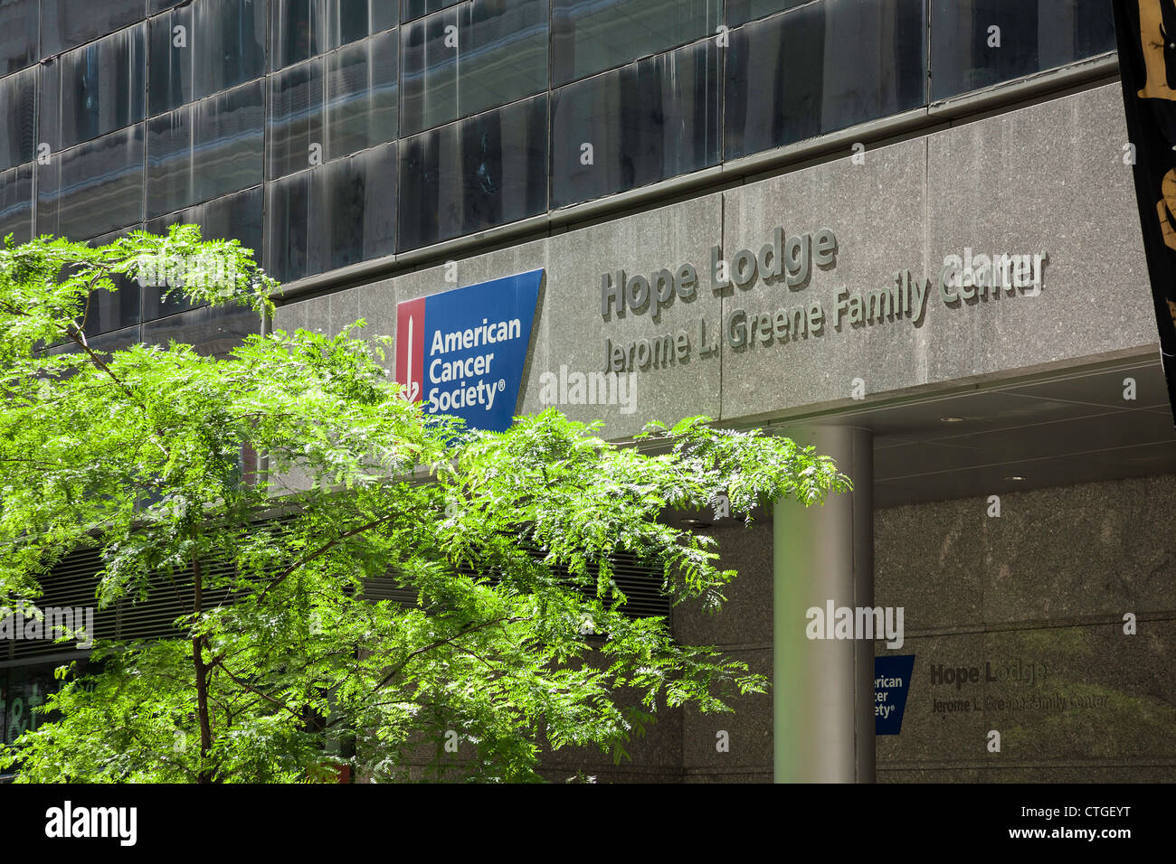 Hope Lodge Jerome L. Greene Family Center, NYC Stockfoto