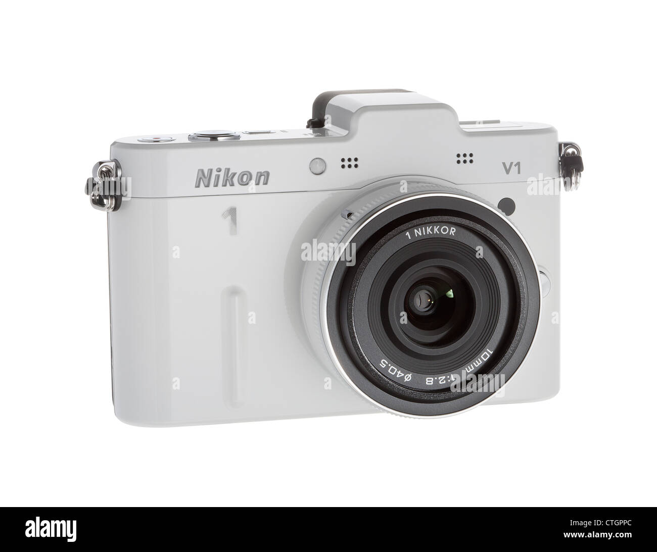 Eine Nikon Kamera Stockfoto