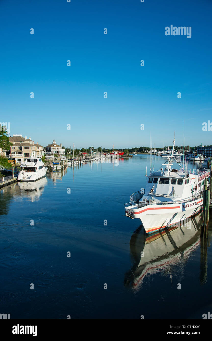 Lewes Harbor, Delaware, USA Stockfoto