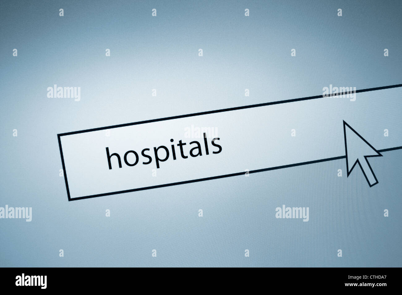 Krankenhäuser Stockfoto