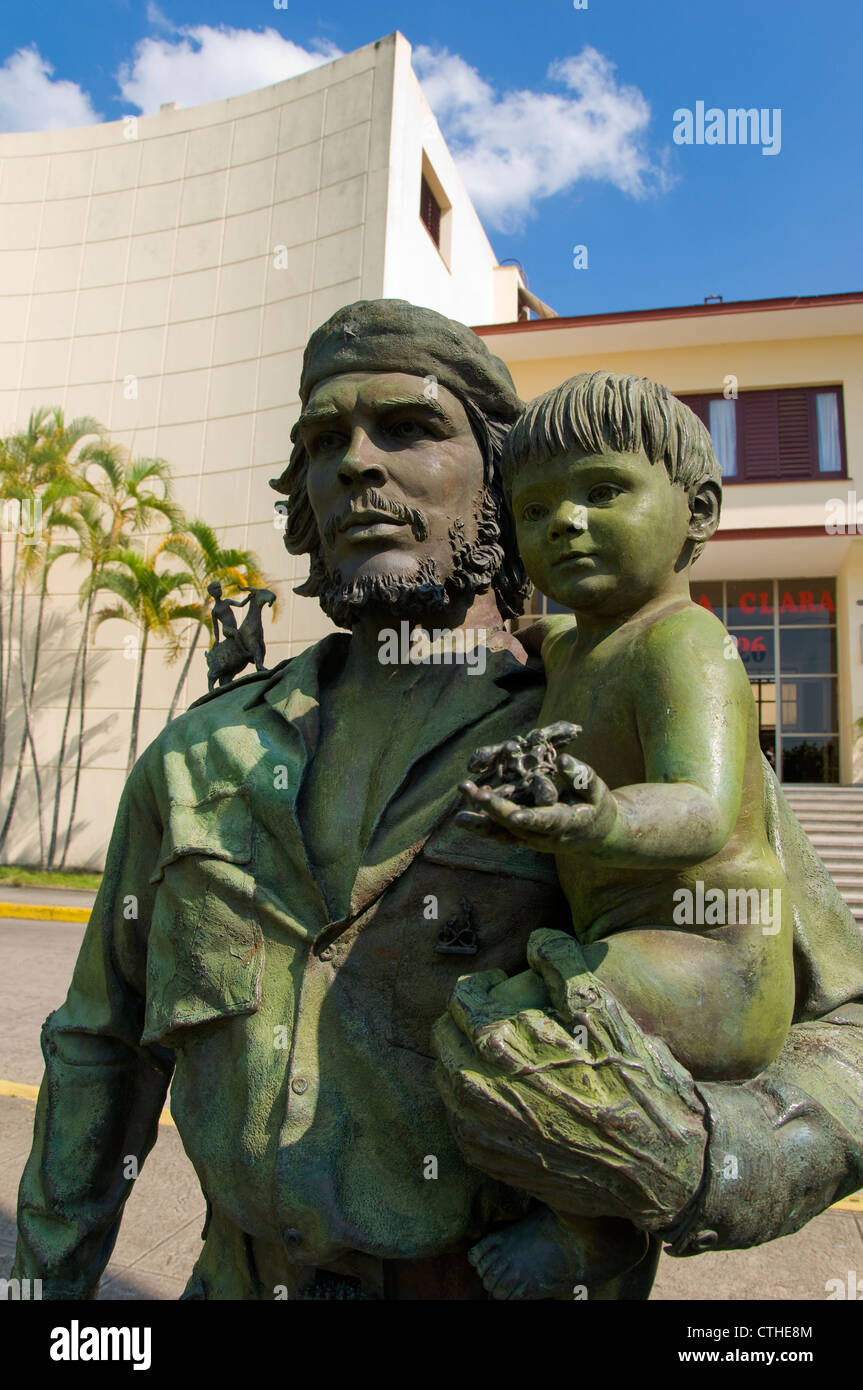 Che Guevara-Statue, Santa Clara, Kuba Stockfoto