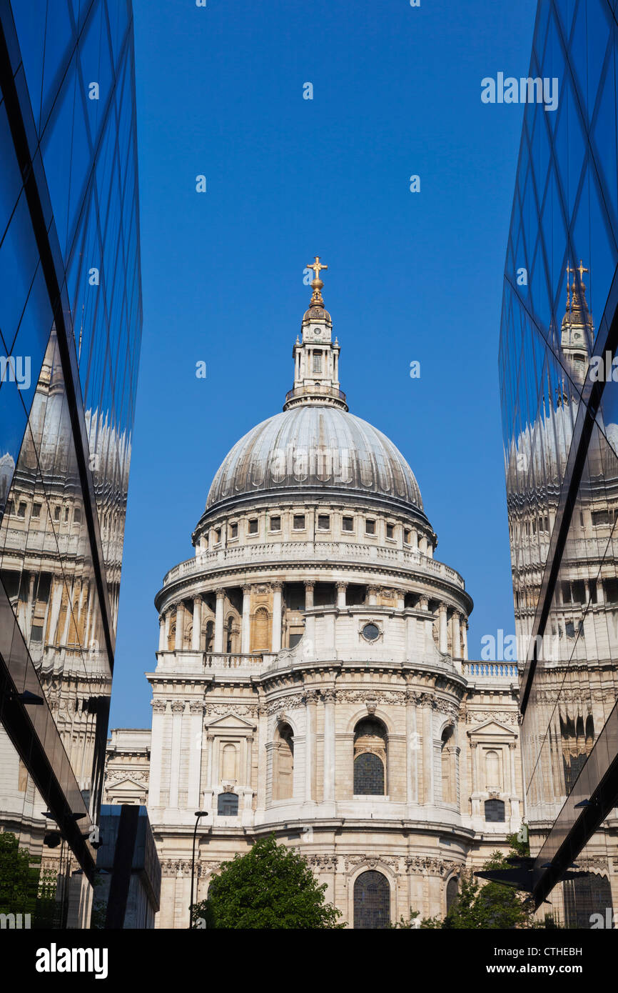 England, London, der Stadt, St. Pauls Cathedral Stockfoto