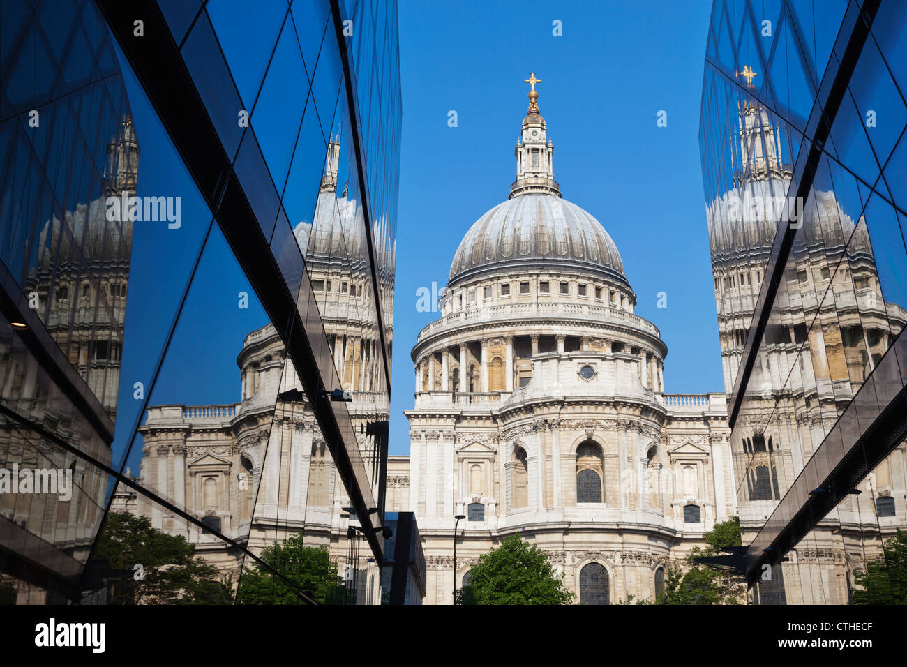 England, London, der Stadt, St. Pauls Cathedral Stockfoto