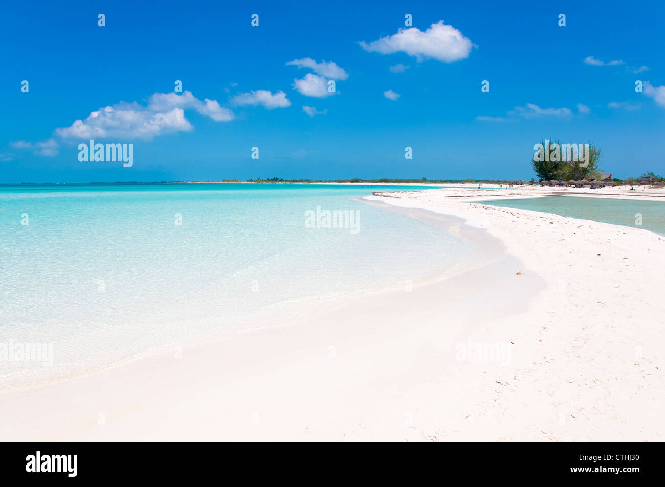 Paradise Beach, Cayo Largo del Sur, Kuba Stockfoto