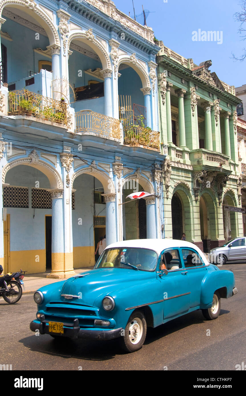 Oldtimer, La Havanna, Kuba Stockfoto