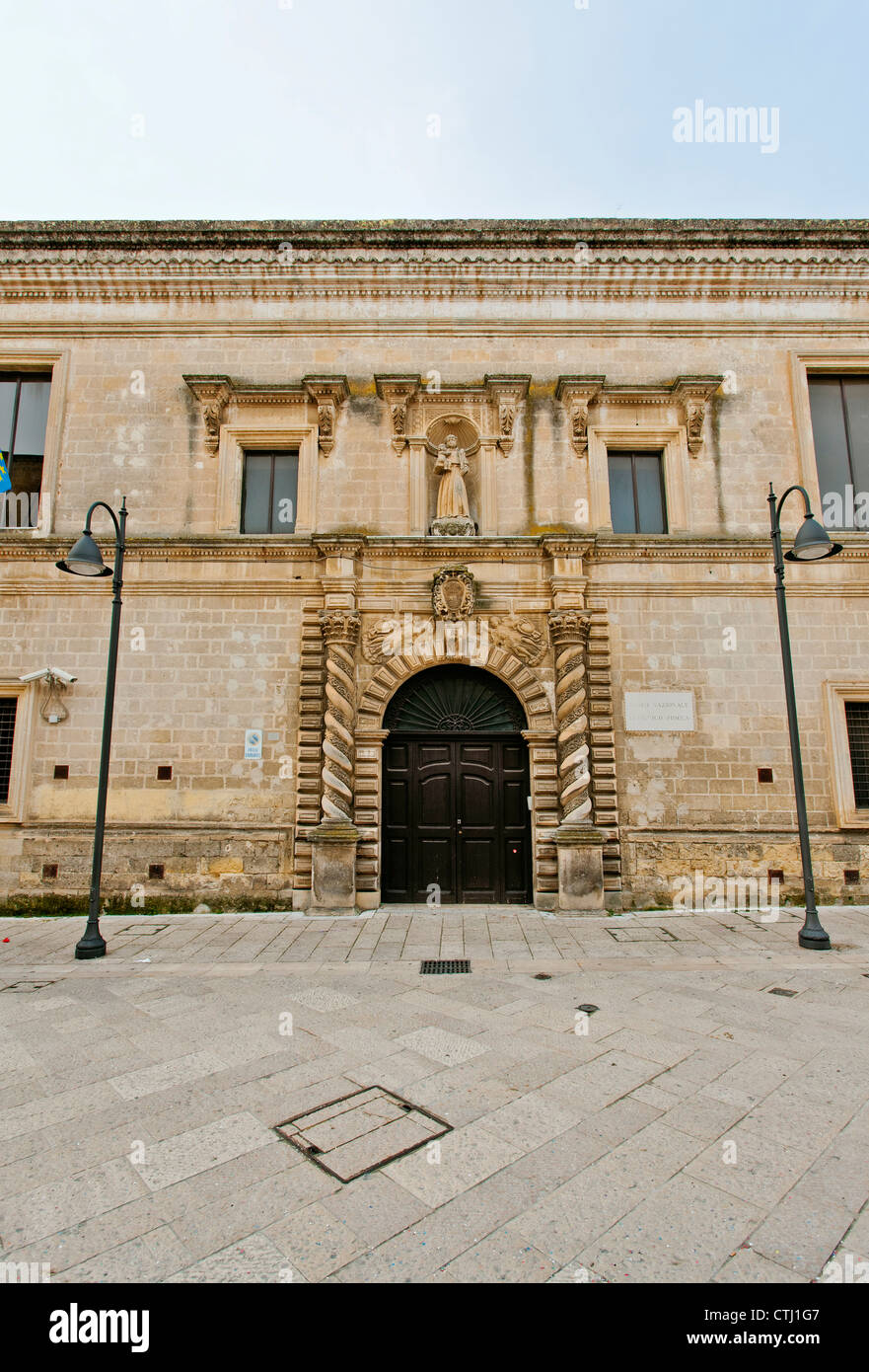 Nationales Archäologisches Museum in Matera - Museo Archeologico Nazionale "Domenico Ridola", Matera, Basilikata, Italien Stockfoto