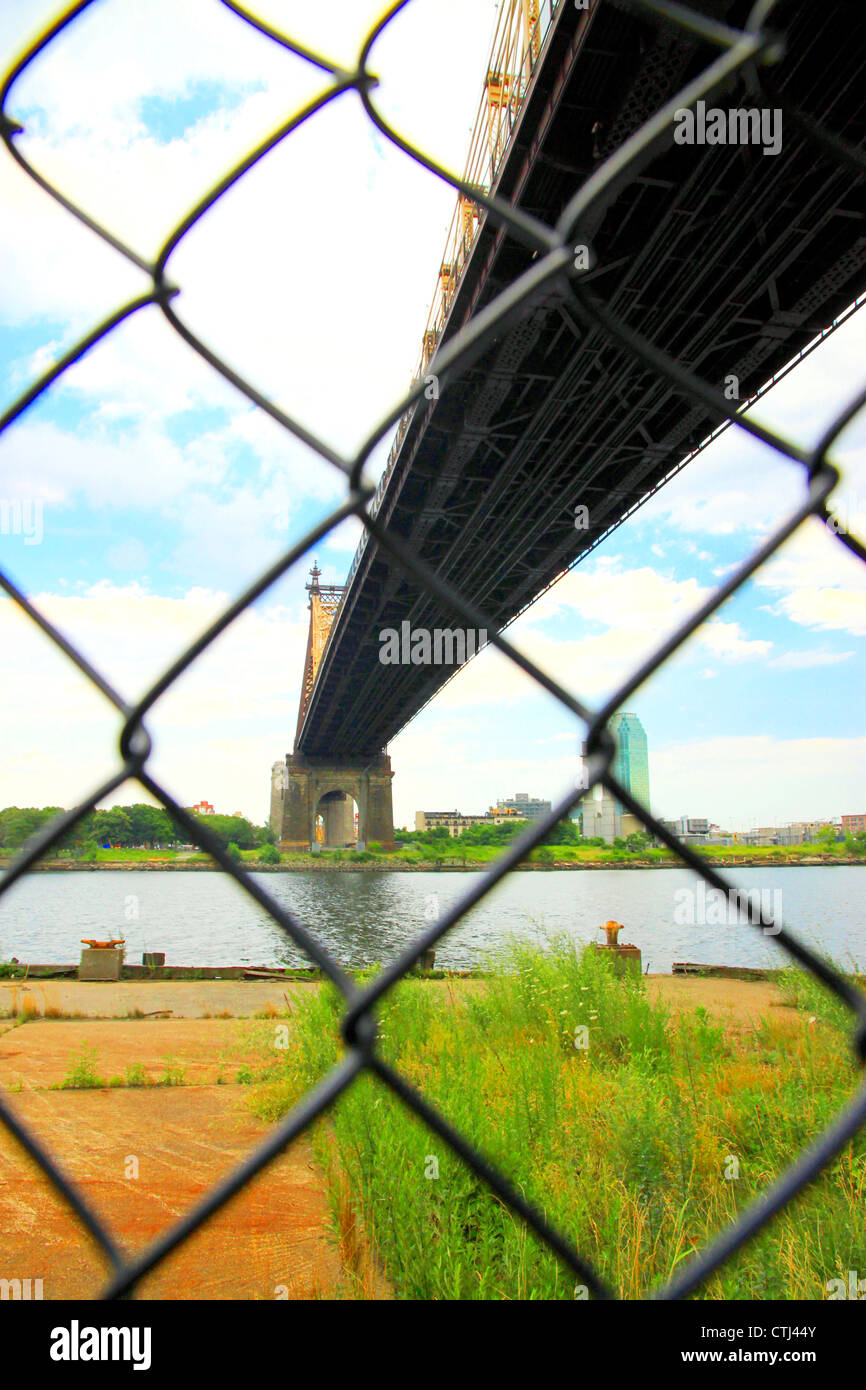 Queensborough Bridge in New York Stockfoto