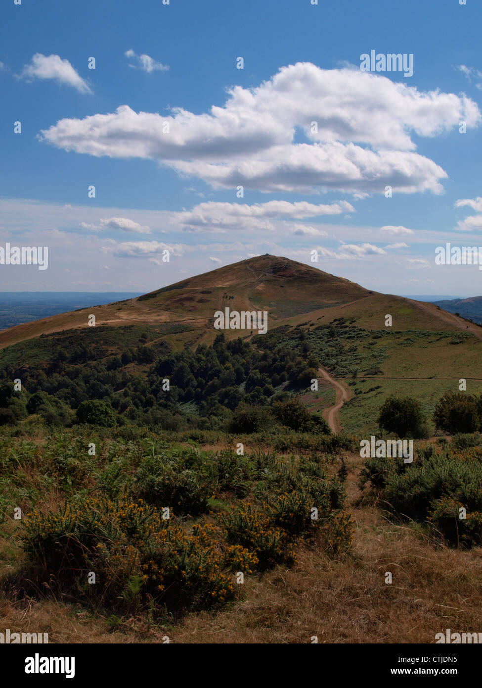 Die Malvern Hills, Worcestershire, UK Stockfoto