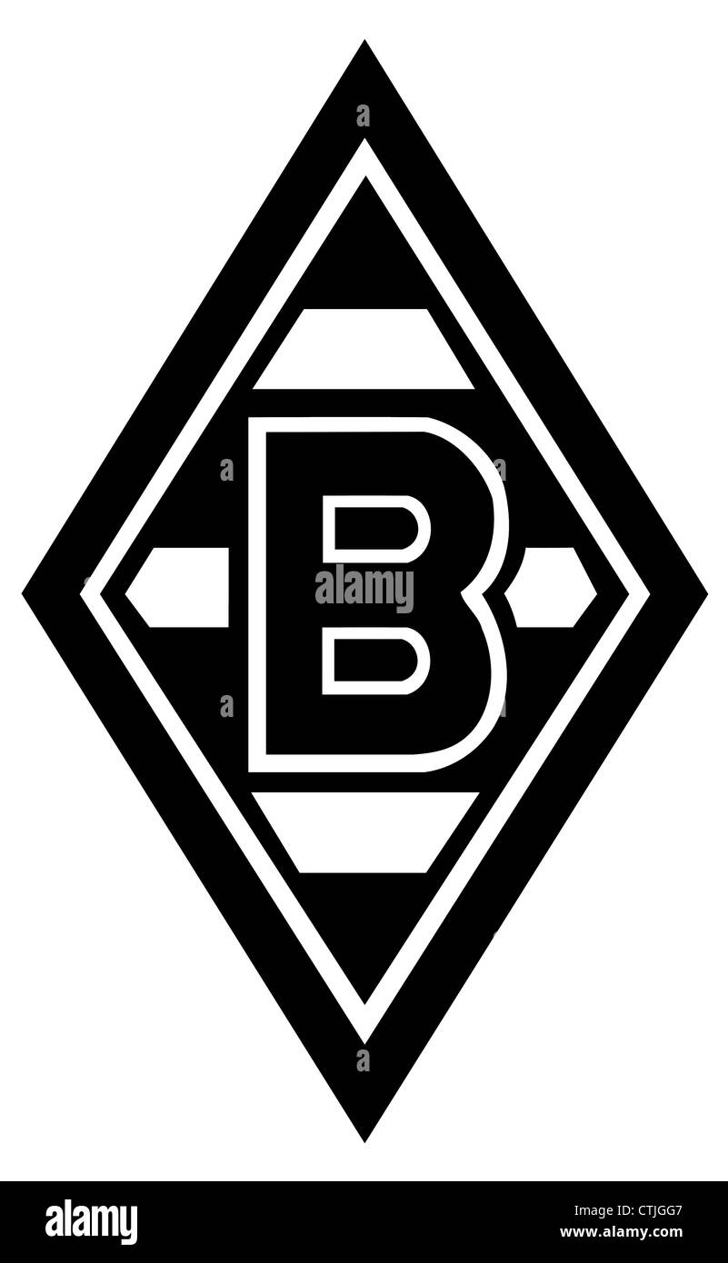 Logo des deutschen Fußball-Nationalmannschaft Borussia Moenchengladbach. Stockfoto