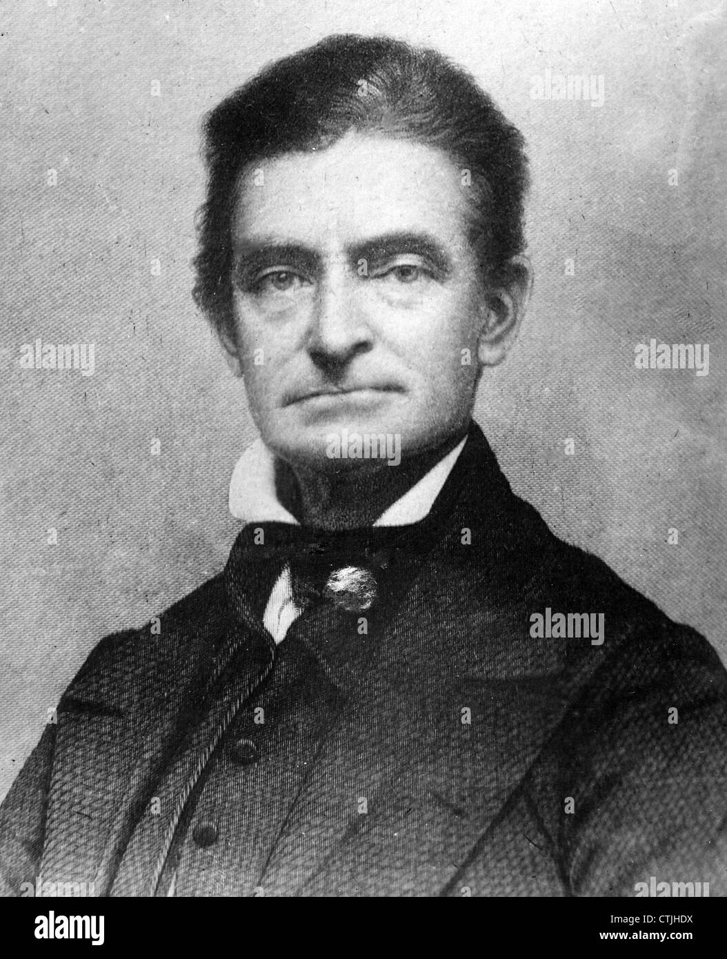 JOHN BROWN (1800-1959) amerikanische revolutionäre Abolitionist über 1854 Stockfoto