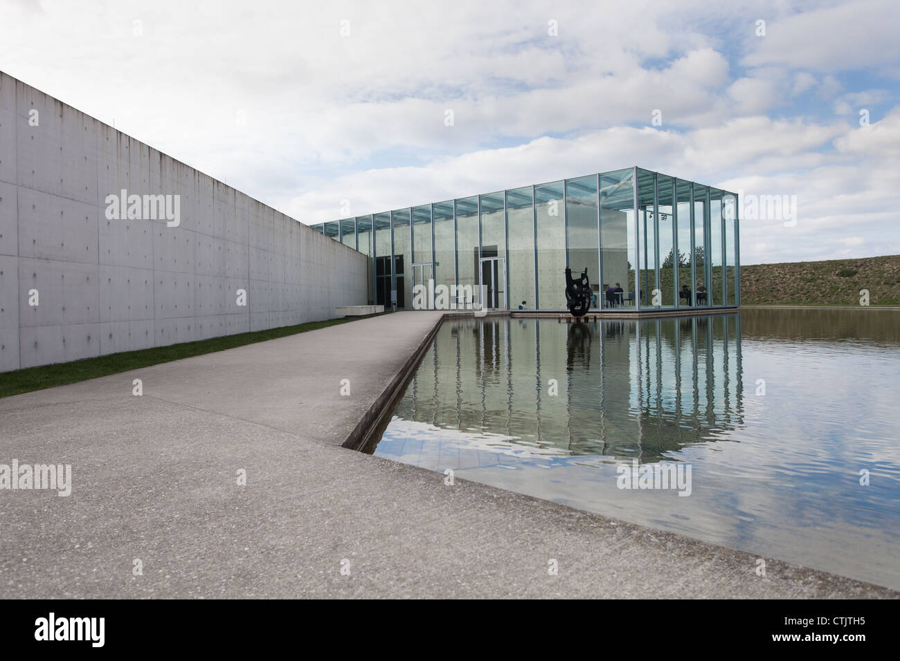 Langen Foundation Tadao Ando Stockfoto