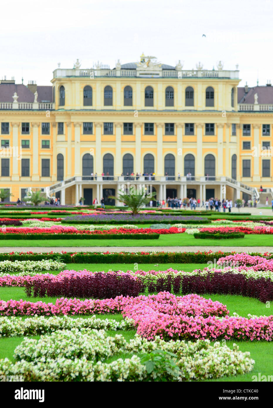 Schloss Schönbrunn in Wien Stockfoto