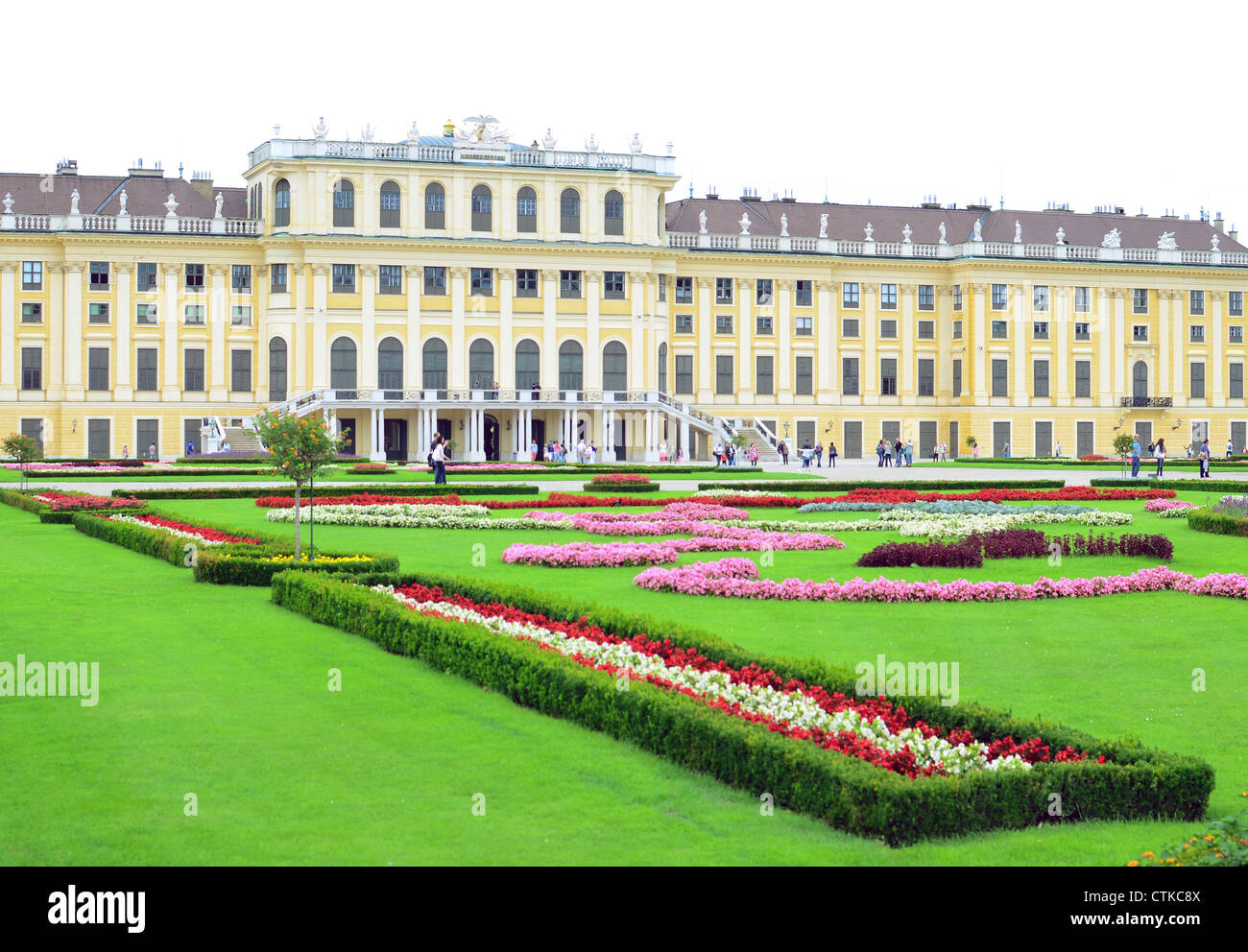 Schloss Schönbrunn in Wien Stockfoto