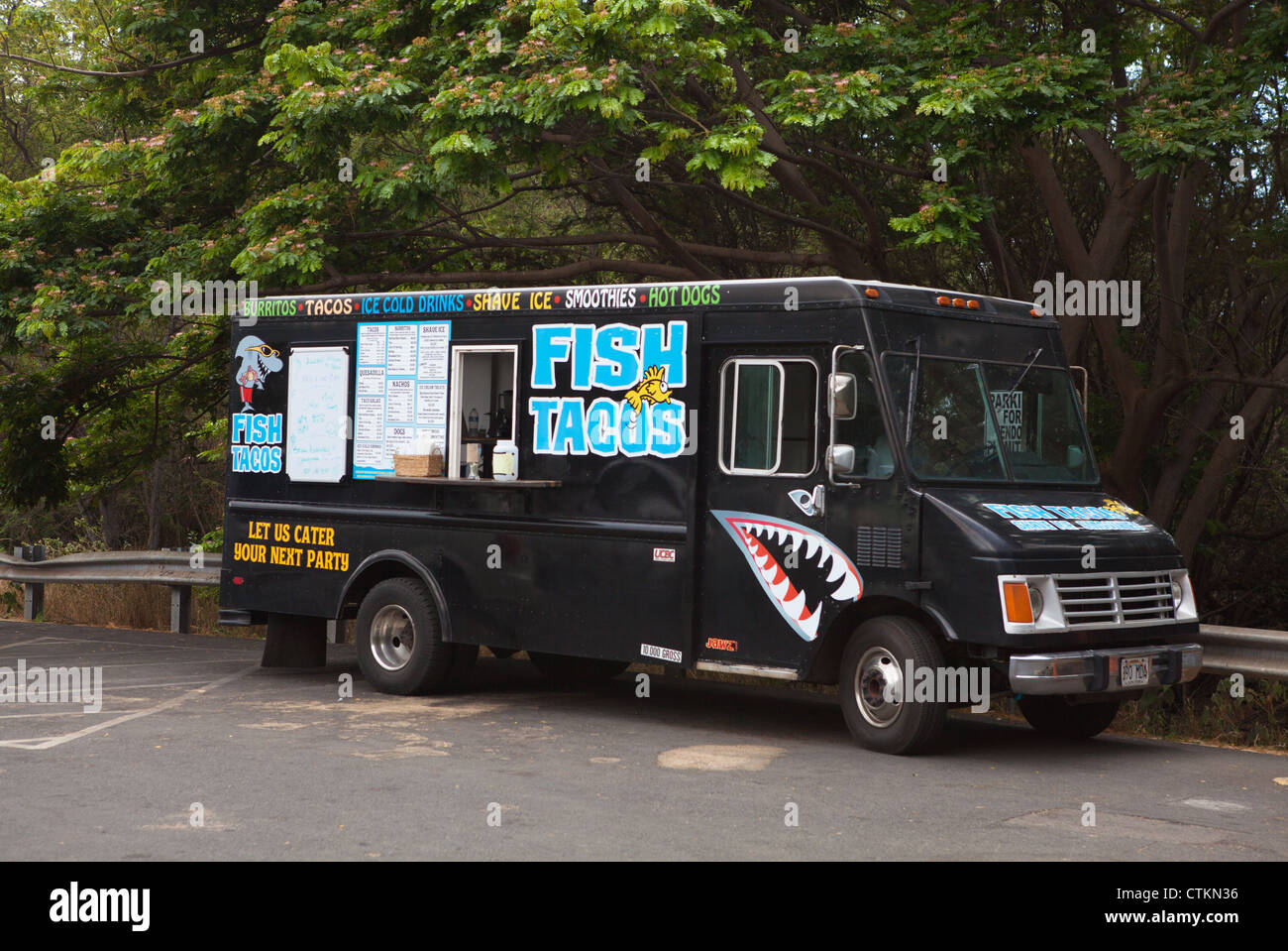 Das Mexikanische Lebensmittel Des Taco Lkws Stockfotos Und Bilder Kaufen Alamy