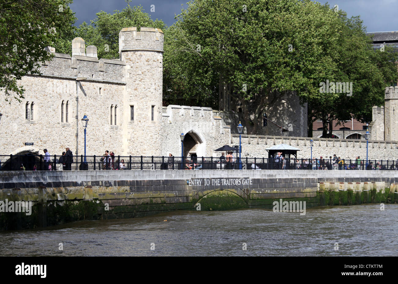 Ihr Majestys königlicher Palast und Festung bekannt als Tower of London Stockfoto