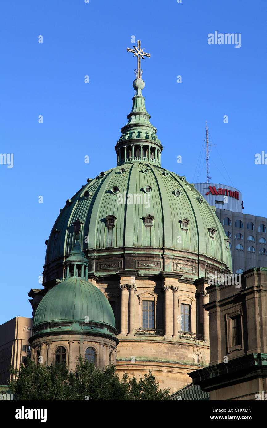 Kanada, Quebec, Montreal, Kathedrale Marie-Reine-du-Monde, Stockfoto