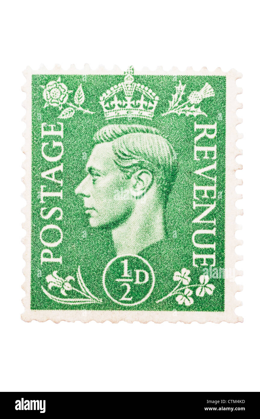 Postage stamp halfpenny Fotos und Bildmaterial in hoher Auflösung Alamy