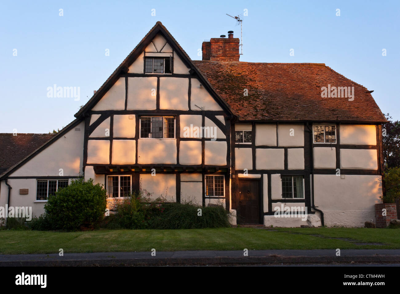 Dibleys House, gelistet im Grade II Gebäude im englischen Dorf von Blewbury, Oxfordshire. Stockfoto