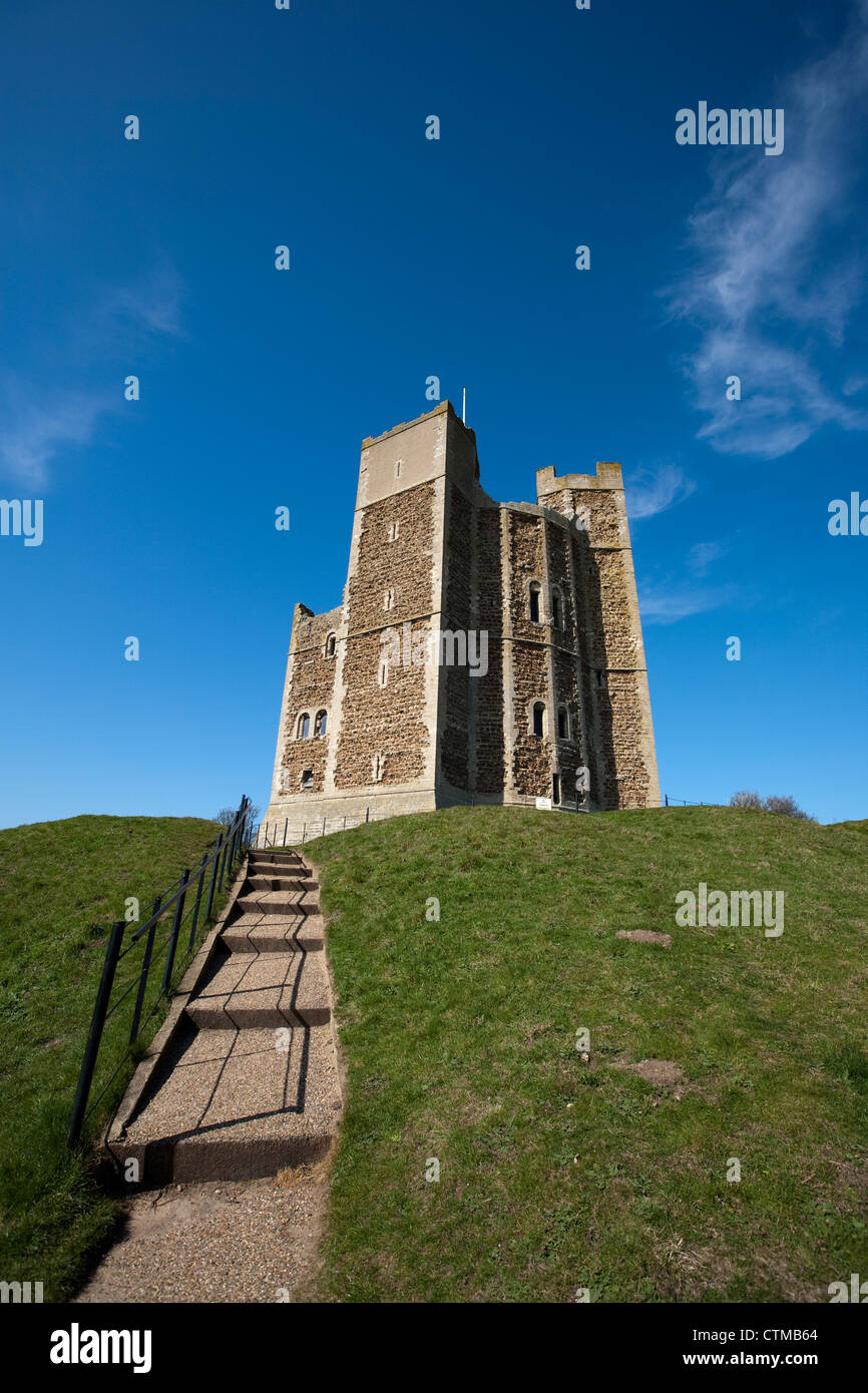 Orford Castle Suffolk Stockfoto