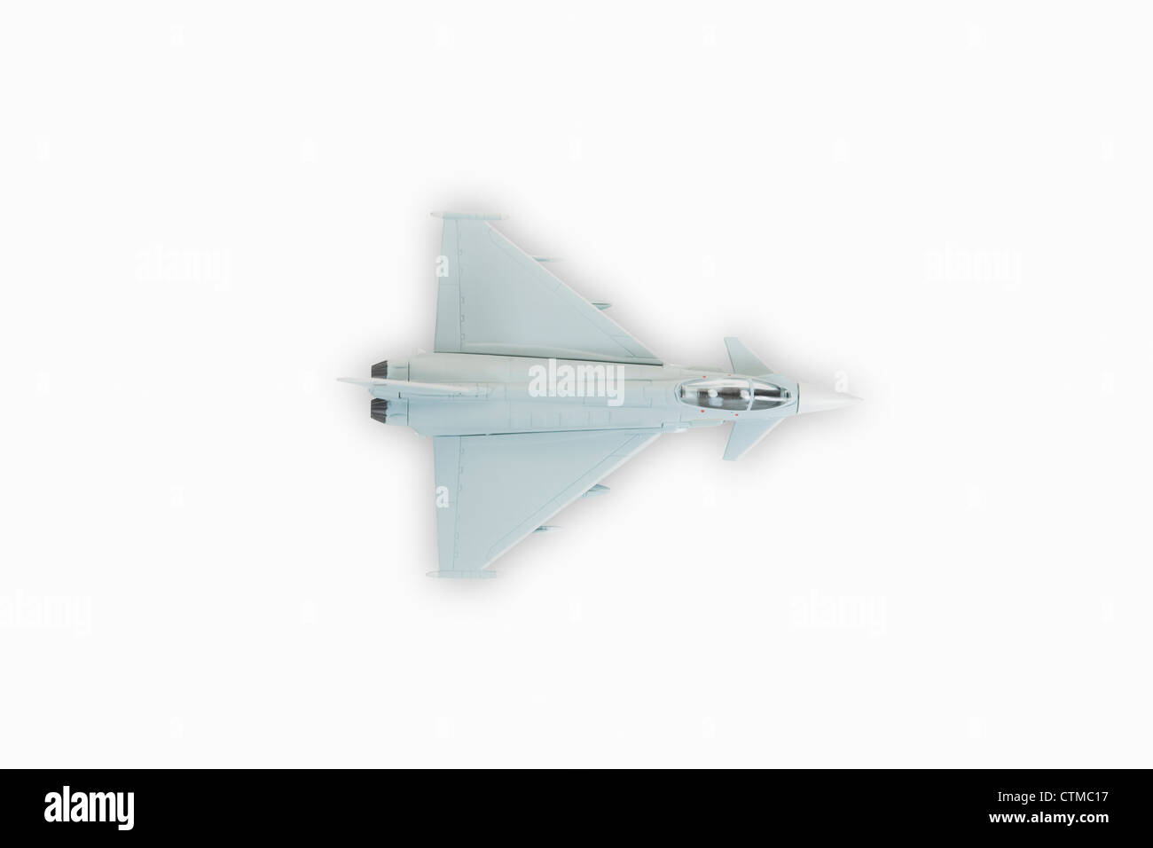 Eurofighter Typhoon Modell Stockfoto