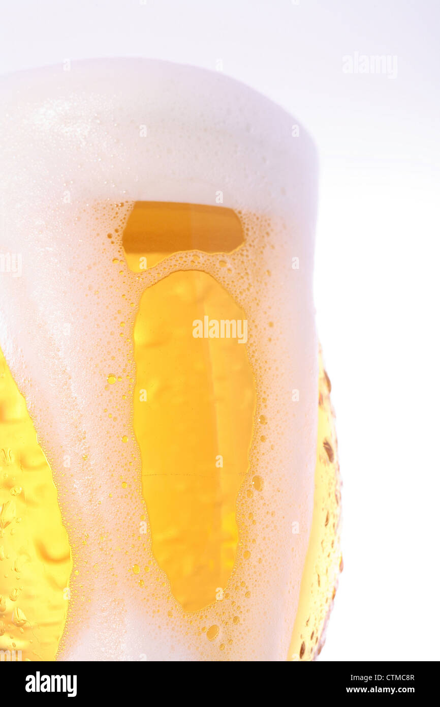 Bier Glas Stockfoto