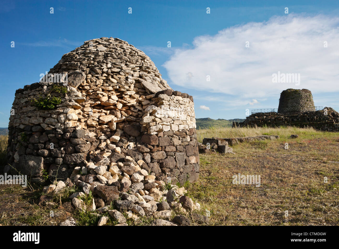 Italien Sardinien italienische Nuraghe Santu Antine Stockfoto