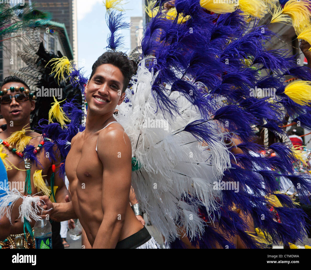 Gay-Pride Homosexuellen-Parade New York City Party Stockfoto