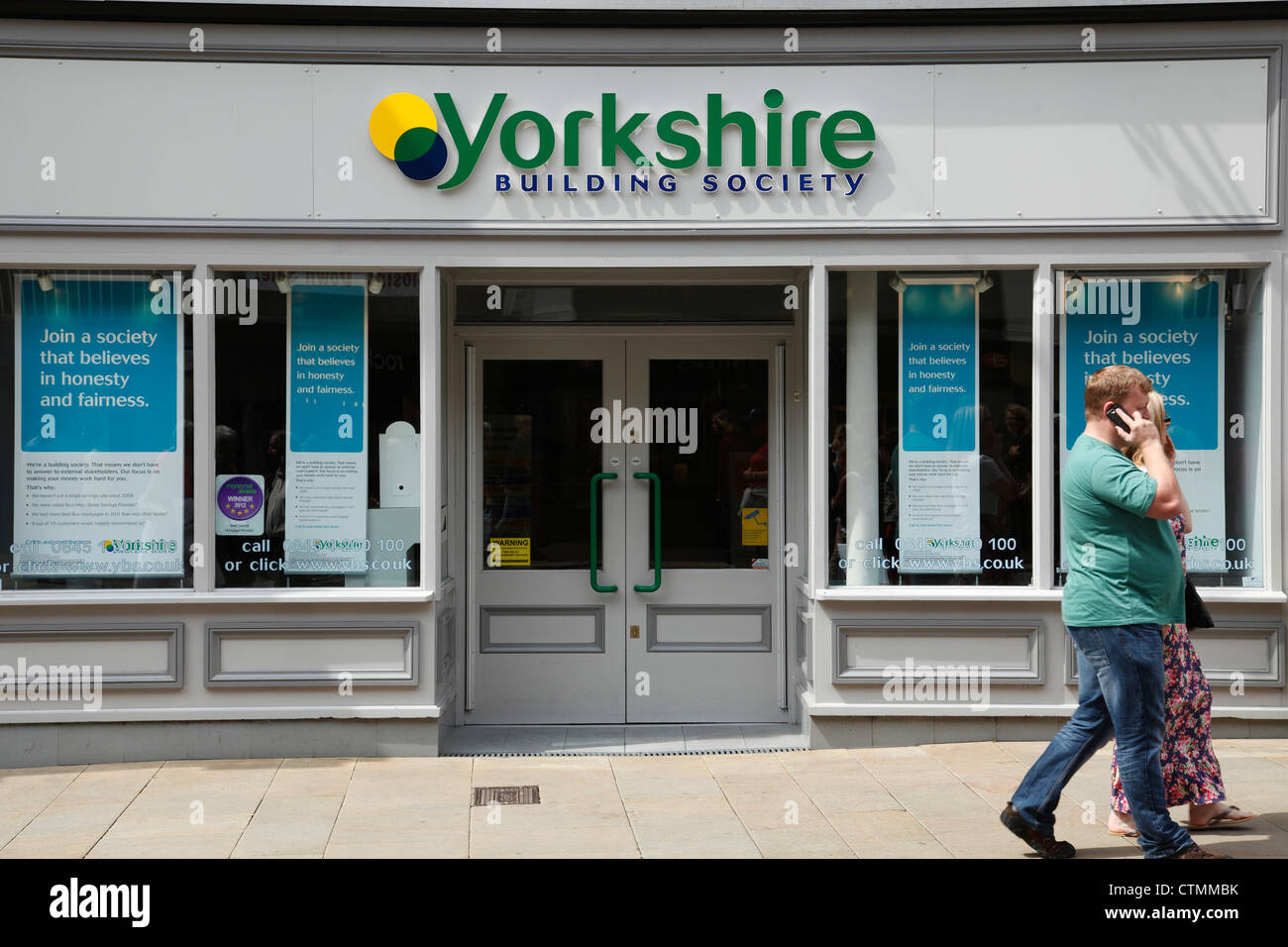 Die Yorkshire Building Society in Chester, England, Vereinigtes Königreich Stockfoto