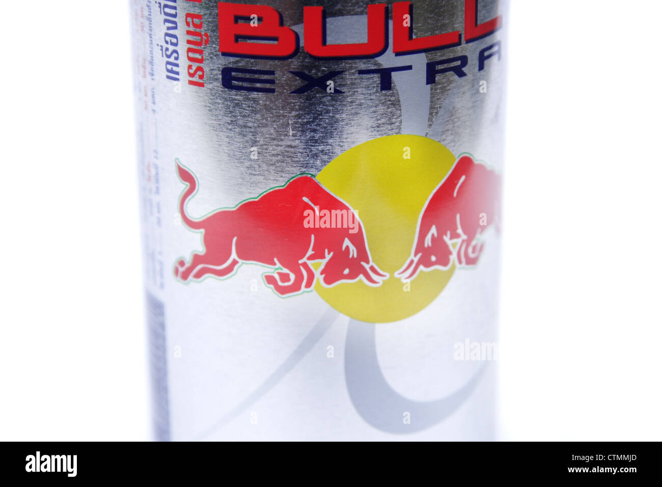 Thai Red Bull Energydrink kann Stockfoto