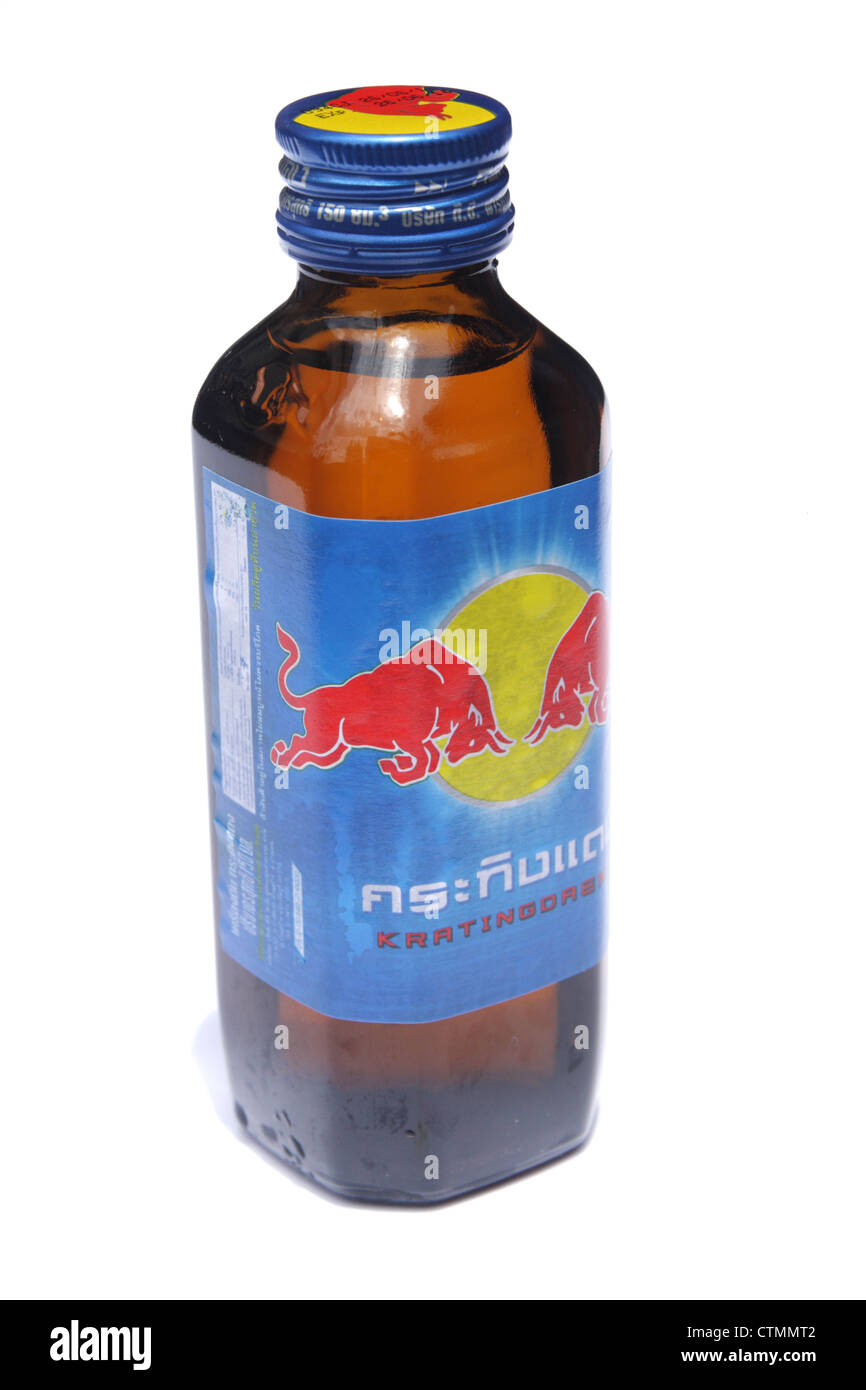 Thai Red Bull Energy Drink Flasche Stockfotografie Alamy