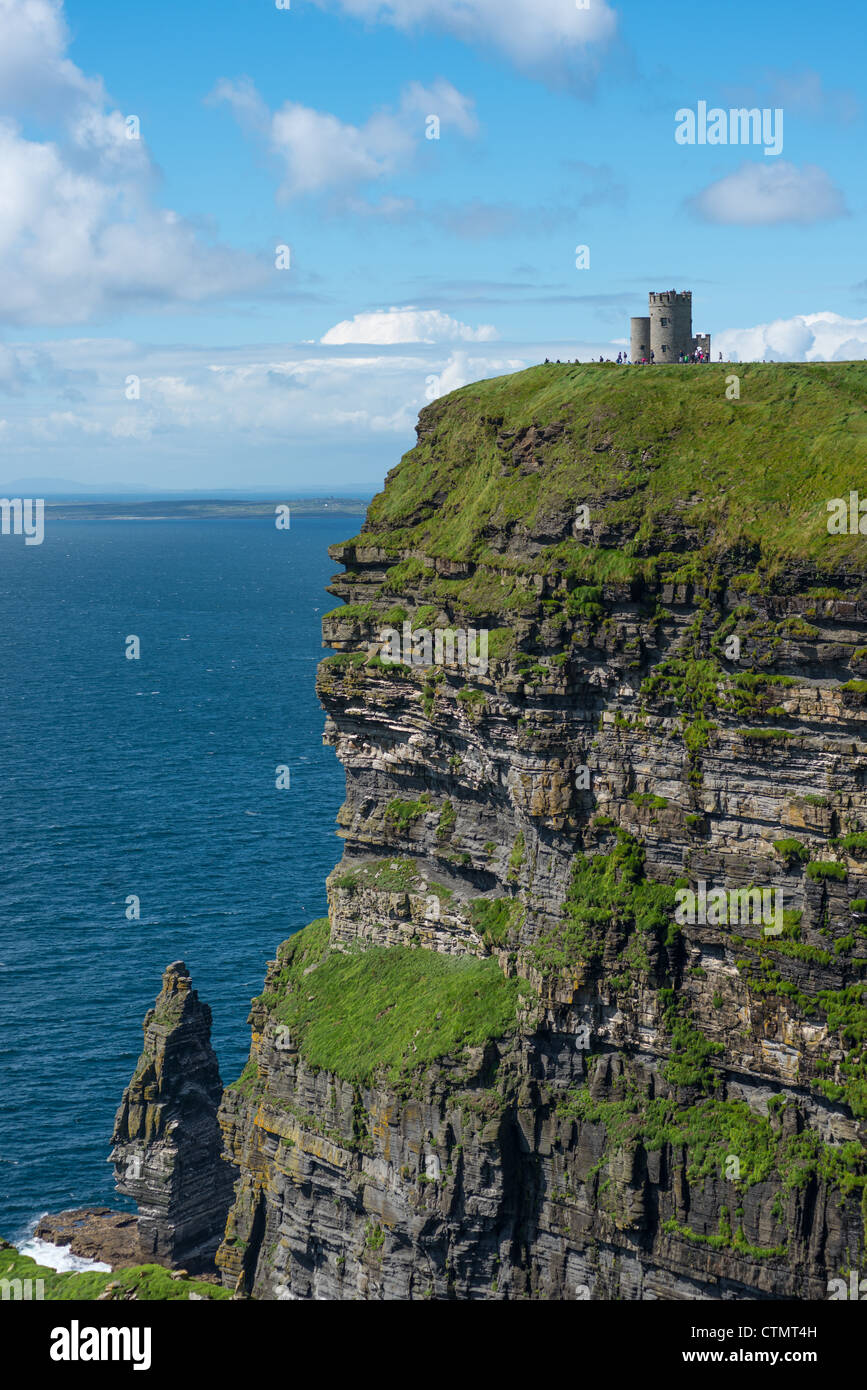 Klippen von Moher, County Clare, Irland. Stockfoto