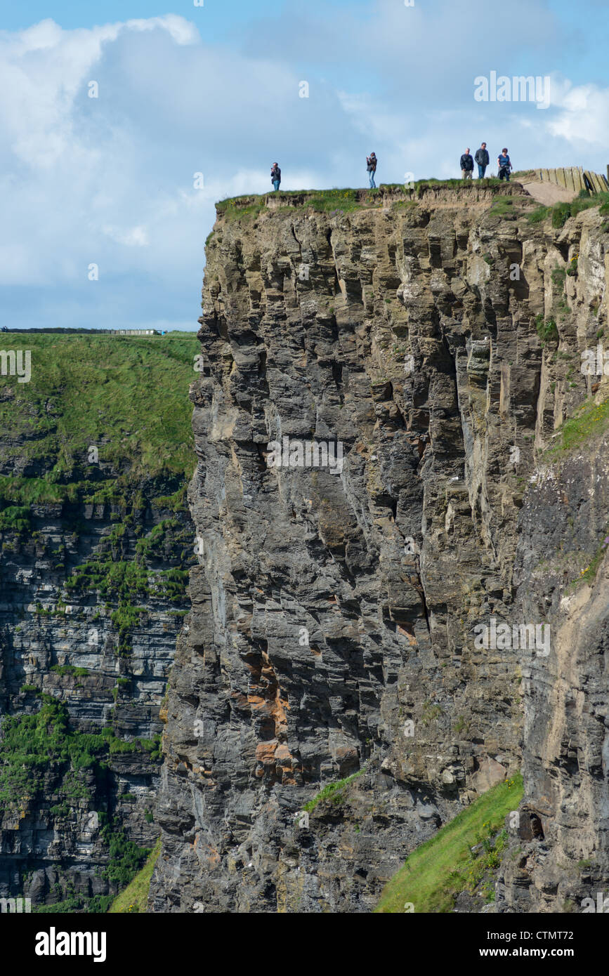 Klippen von Moher, County Clare, Irland. Stockfoto