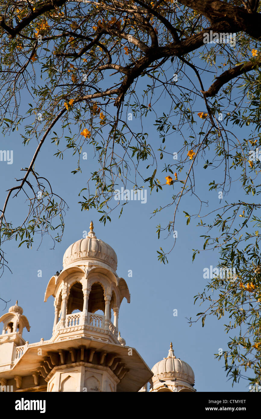 Turm von Jaswant Thada, Jodhpur, Rajasthan, Indien Stockfoto