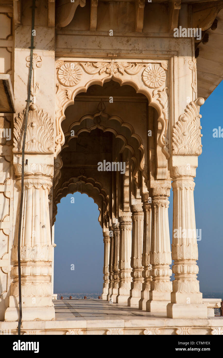 Architektur Detail Jaswant Thada, Jodhpur, Rajasthan, Indien Stockfoto