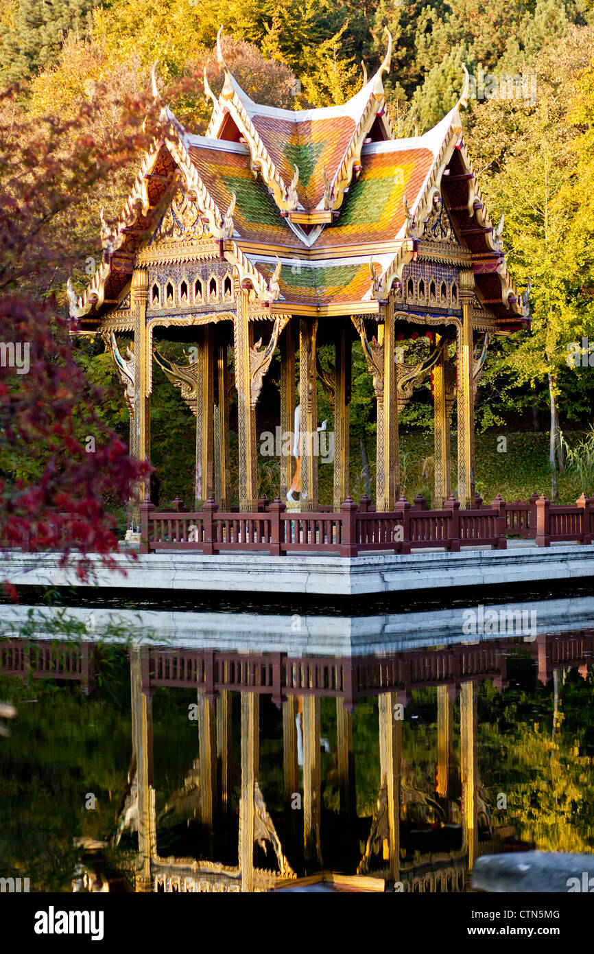 Sala-Thai im Westpark in München, Deutschland Stockfoto