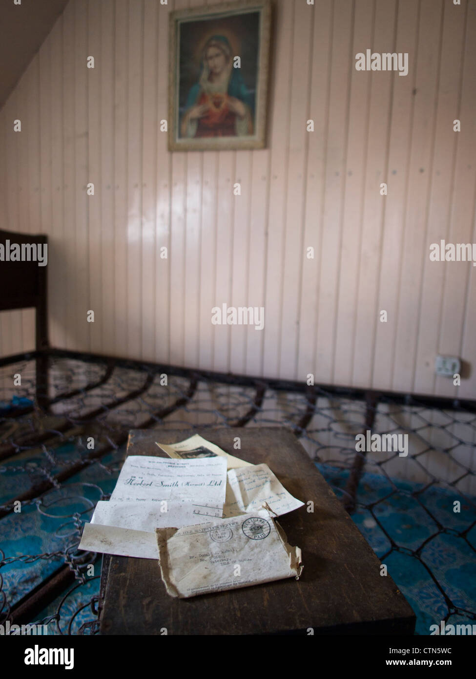 Alte Briefe, Vatersay, äußeren Hebriden Stockfoto
